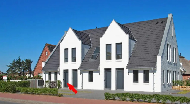 Коттедж Ferienhaus Witthüs - Domizil Silbermöwe - exklusiv, strand- und zentrumsnah