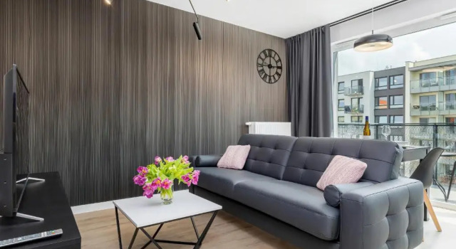 Студия Deluxe Modern City Center Apartments by Noclegi Renters