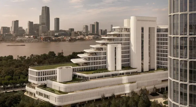 Четырёхместный номер Standard Waldorf Astoria Shanghai Qiantan