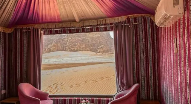 Двухместный номер Standard с видом на горы wadi rum  al omar