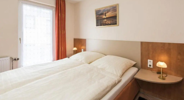 Апартаменты Haus Dünenglück Whg. 23, Teilseesicht