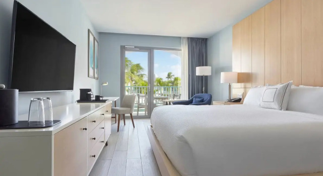 Двухместный номер с видом на сад Courtyard by Marriott Aruba Resort