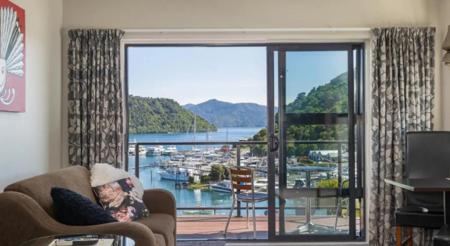 Двухместная студия с видом на море Harbour View Motel