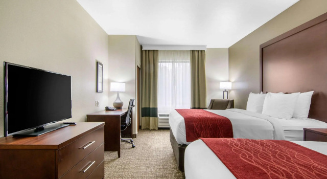Четырёхместный номер Standard Comfort Inn & Suites Shawnee - Kansas City