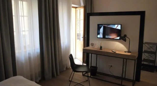 Standaard Tweepersoonskamer met balkon Antik Hotel Prague