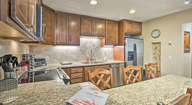Апартаменты Breck Ski-in/ski-out Condo on Peak 8 w/ Patio