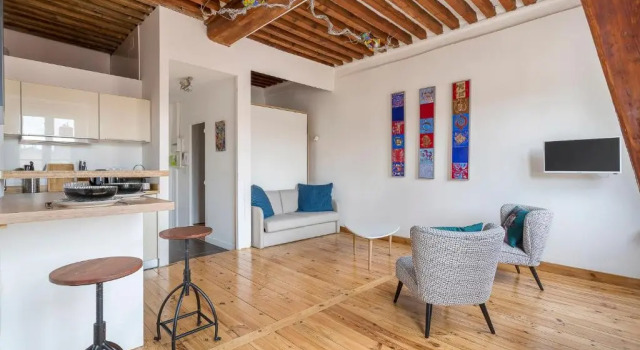 Апартаменты Janis - Studio vue sur les toits de Lyon - Appartement 2beapart