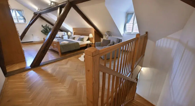 Семейный номер Standard Дуплекс c 1 комнатой White Swan Boutique Apartments