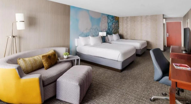 Номер Deluxe Courtyard by Marriott Roseville