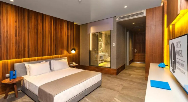 Двухместный номер Deluxe с видом на море Arts Hotel Bodrum Yalikavak