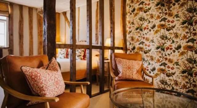 Номер Deluxe The Farmhouse at Redcoats Restaurant & Hotel