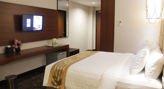 Deluxe huone Atrium Premiere Hotel Cilacap