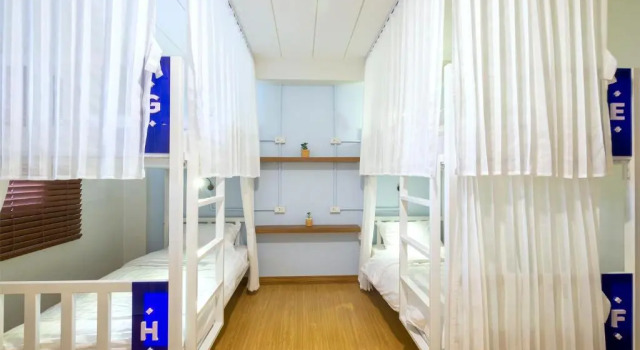 Кровать в общем номере (женский номер) BED Friends Poshtel