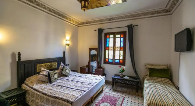 Четырёхместный номер Standard с видом на сад Riad Jardin Chrifa