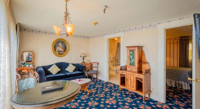 Двухместный люкс с видом на море Mendocino Hotel & Garden