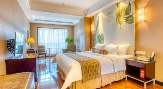 Люкс Deluxe c 1 комнатой Отель Blue Horizon (Qingdao Shilaoren International Convention and Exhibition Center)