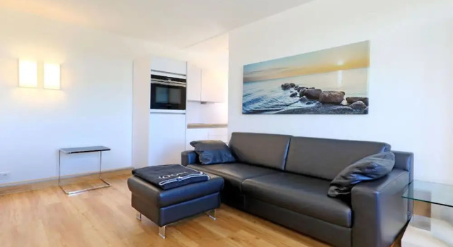 Апартаменты Deluxe c 1 комнатой с видом на реку Apartment Traveblick