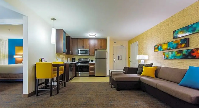 Двухместный люкс c 1 комнатой Residence Inn by Marriott Philadelphia Glen Mills/Concordville
