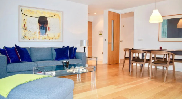 3 Bed Room Flat In Grand Canal With River Views, Забронировать Апартаменты/квартира Дублин Каунти Дублин, рядом с Стадион для собачьих бегов Шелбурн-парк