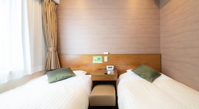 Двухместный номер Economy Natural Hot Spring SUPER HOTEL Kumamoto Chamber of Commerce