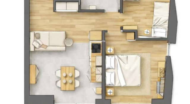 Апартаменты с 2 комнатами ETRA suites & apartments