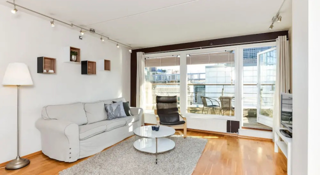 Апартаменты c 1 комнатой с балконом Forenom Service Apartments Aker Brygge