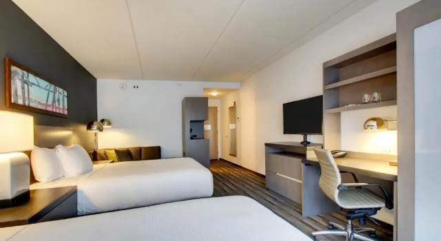 Люкс c 1 комнатой Hyatt House Chicago/Evanston