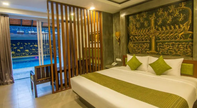 Двухместный номер Deluxe Chhay Long Angkor Boutique Hotel Siem Reap