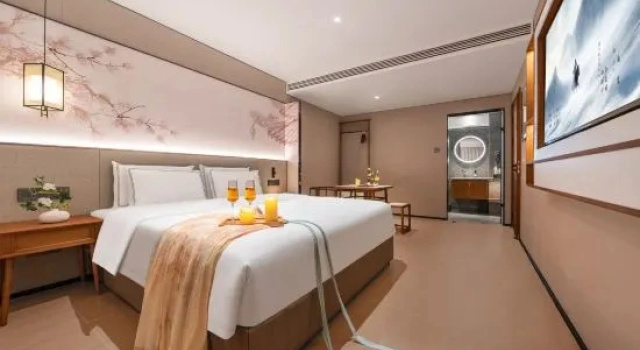 Семейный люкс Moshang Qingya Hotel (Wang Family Courtyard Lingshi East Station Branch, Lingshi, Jinzhong)