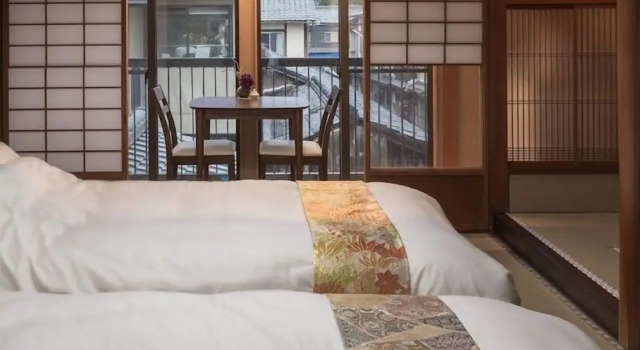 Номер Superior с видом на сад Marikoji Inn Kyoto