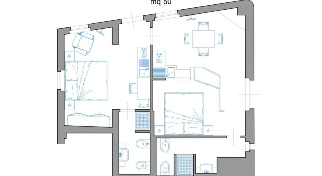 Апартаменты с 2 комнатами Podere Del Griccia - Val di Chiana