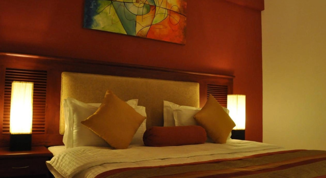 Одноместный номер Deluxe с балконом и с видом на бассейн Avenra Gardens Hotel