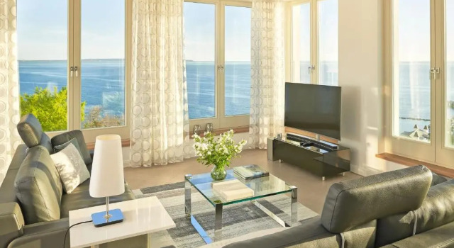 First Sellin Penthouse - Meerblick & SPA, Boek Resort Hotels in Usedom met zwembad, Zwembad