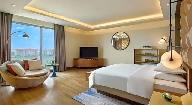 Люкс Presidential Grand Hyatt Kochi Bolgatty