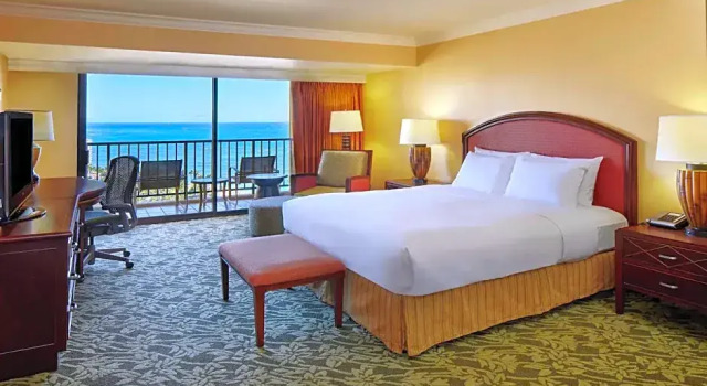 Номер с видом на океан Hilton Grand Vacations Suites at Hilton Hawaiian Village