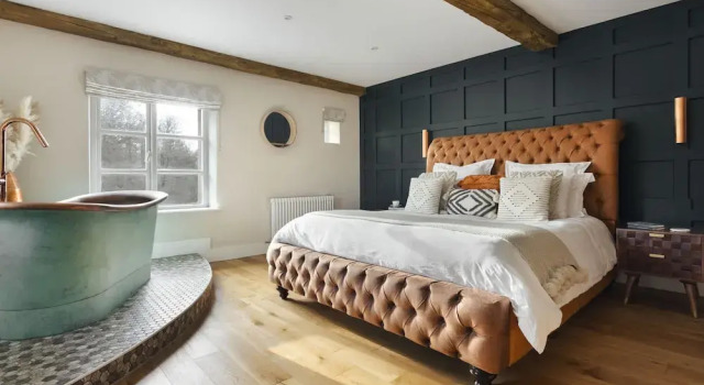 1 Force Mill Barn in Satterthwaite, Rezervasyon Tatil Evi Merseyside villalar, Villa