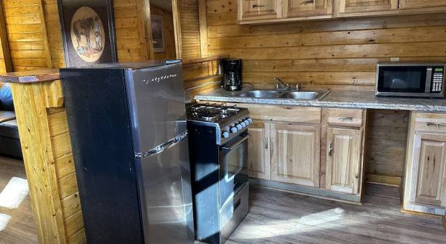 Standard Einzel Zimmer Casey's Cabins