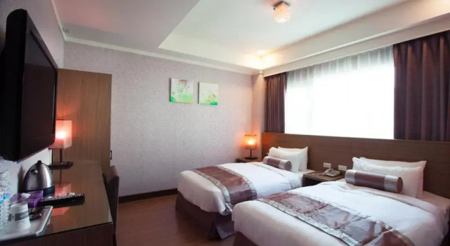 Двухместный номер Deluxe Finders Hotel Hualien Wen Hua