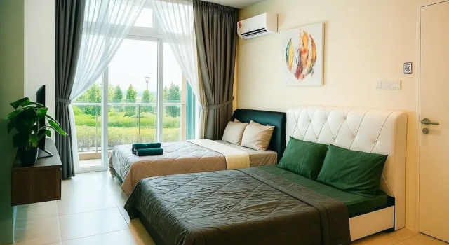 Cozy City Big studio Riverine Diamond, Rezerwuj Apartament Kuching Sarawak