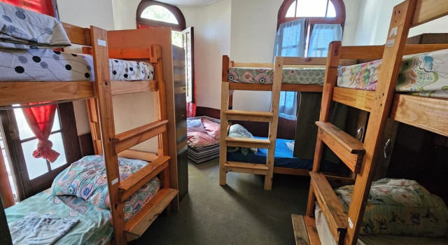 Bett im Wohnheim 1 Schlafzimmer Montevideo Hostel