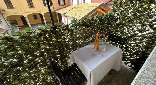 Апартаменты с балконом La Corte Rooms and Home Restaurant