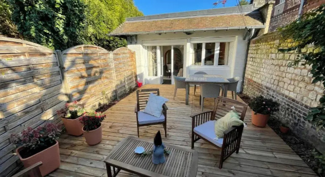 Апартаменты Le 102, Maison avec Terrasse et parking Gare de ROUEN