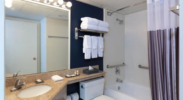 Четырёхместный люкс Deluxe с видом на город La Quinta by Wyndham Secaucus Meadowlands