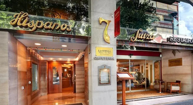 Apartaments-Hotel Hispanos 7 Suiza, Забронировать Отель Отели Барселоны 4 звезды, рядом с Сады принца Жироны, 4*