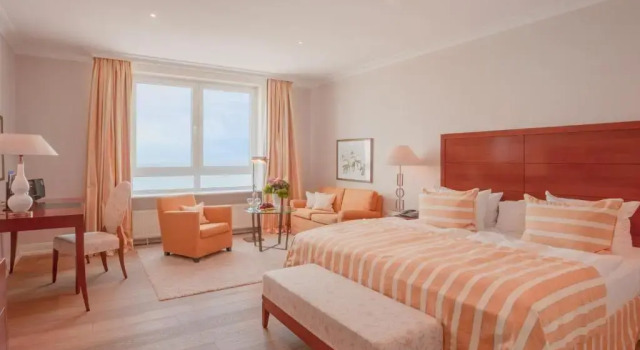 Номер Deluxe Grand Hotel Seeschlösschen Sea Retreat & SPA