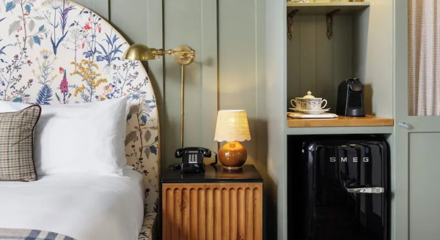 Двухместный номер Deluxe Fireplace Le Petit Pali at Ocean Ave