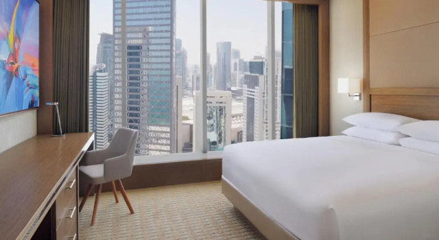 Апартаменты с 3 комнатами с видом на город Delta Hotels by Marriott City Center Doha