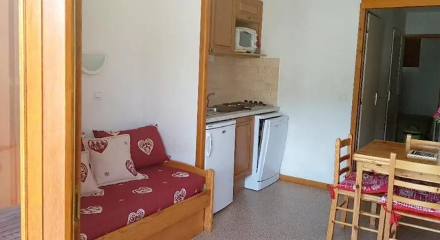 Apartment With one Bedroom in Le Dévoluy, With Wonderful Mountain View and Balcony
