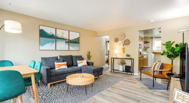 Апартаменты Seattle Scandi-boho Gem: Walk to Waterfront!