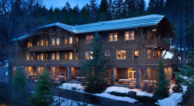 Belton Chalet, Book Chalet Sommerhuse i Montana, Hytte